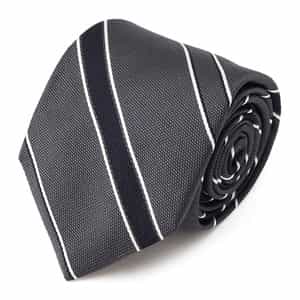 ストライプ柄タイ