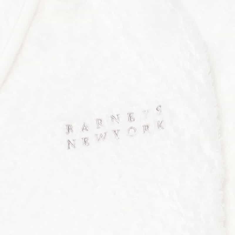 BARNEYS NEW YORK パイルバスローブ WHITE