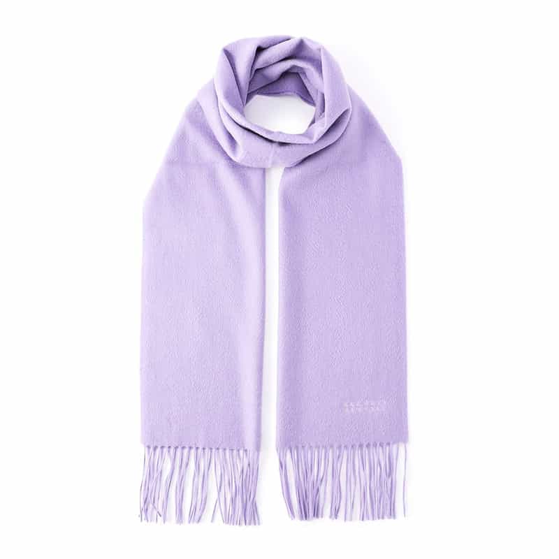 BARNEYS NEW YORK カシミヤスカーフ LILAC