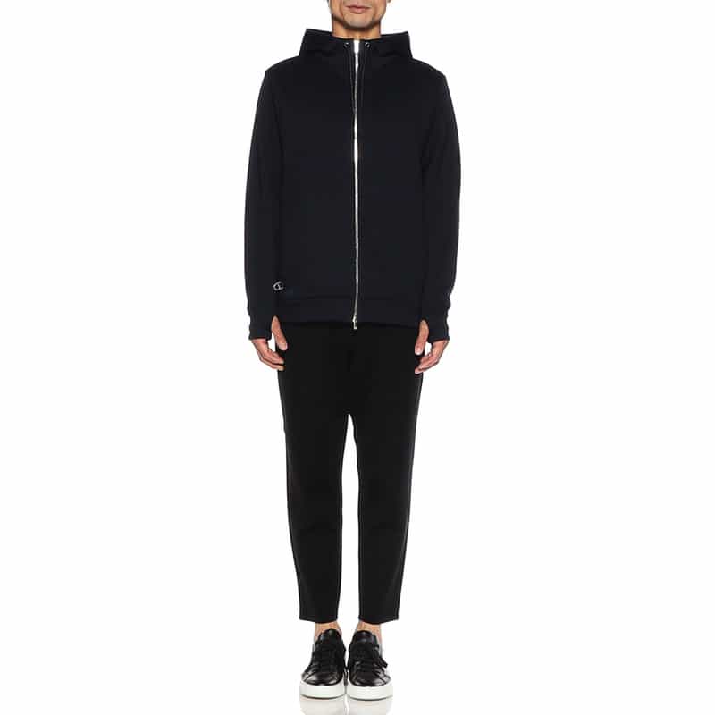 CITERA CITERA<シテラ>バーニーズ ニューヨーク限定ジップアップパーカー NAVY