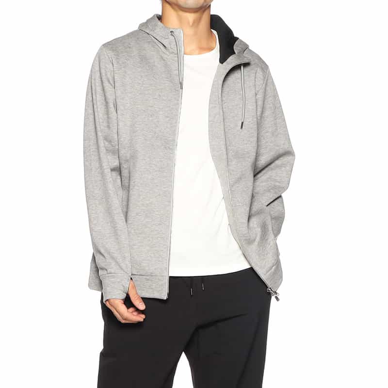 CITERA CITERA<シテラ>バーニーズ ニューヨーク限定ジップアップパーカー GRAY