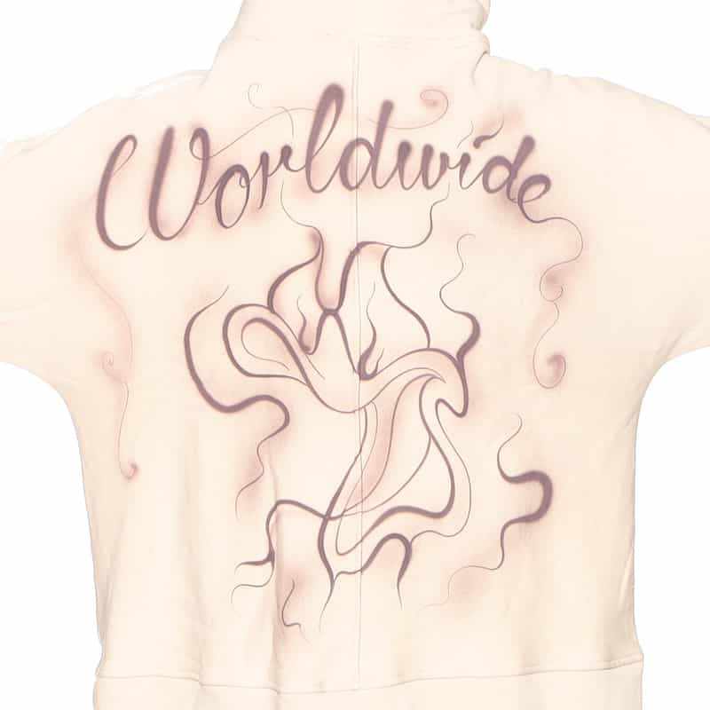 BABY BRUSH バーニーズ　ニューヨーク限定グラフィックスエットフーディ BEIGE