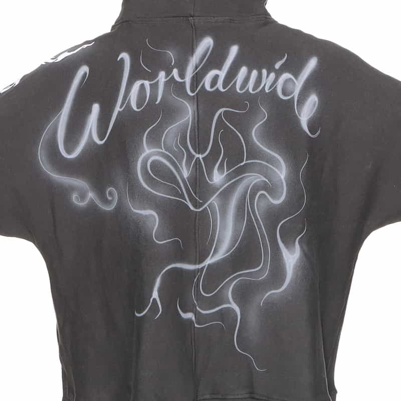 BABY BRUSH バーニーズ　ニューヨーク限定グラフィックスエットフーディ DARK GRAY