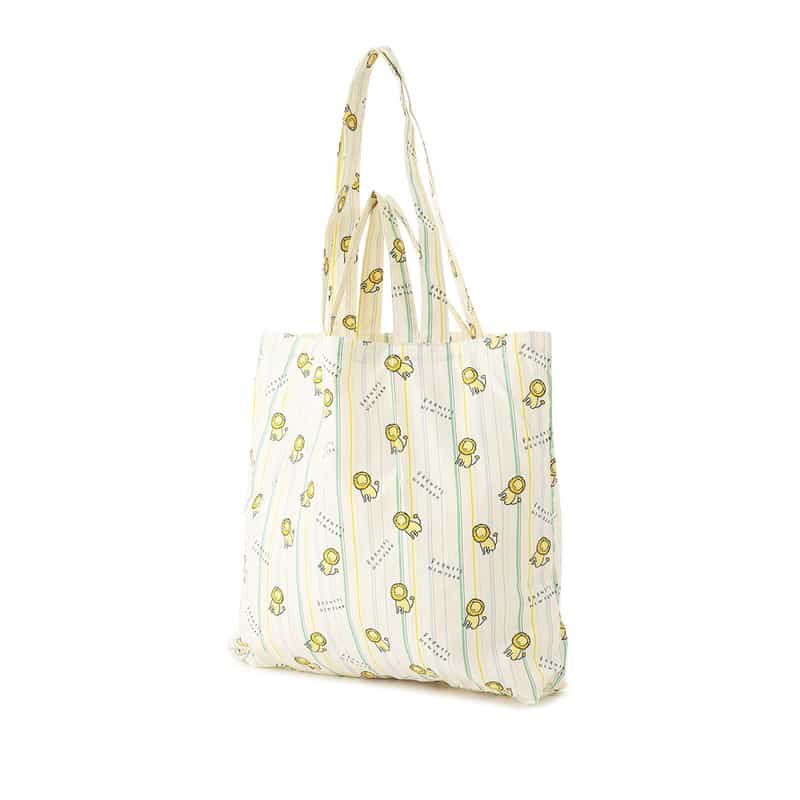 BARNEYS NEW YORK ライオンプリント2WAYエコバッグ NONE