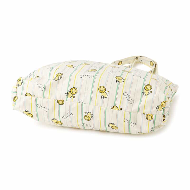 BARNEYS NEW YORK ライオンプリント2WAYエコバッグ NONE