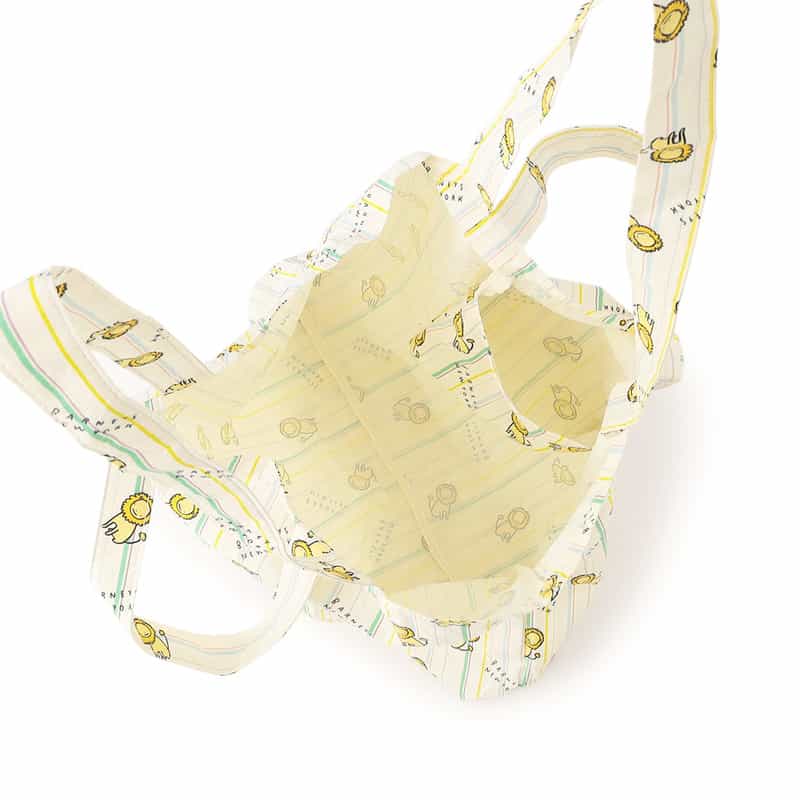 BARNEYS NEW YORK ライオンプリント2WAYエコバッグ NONE