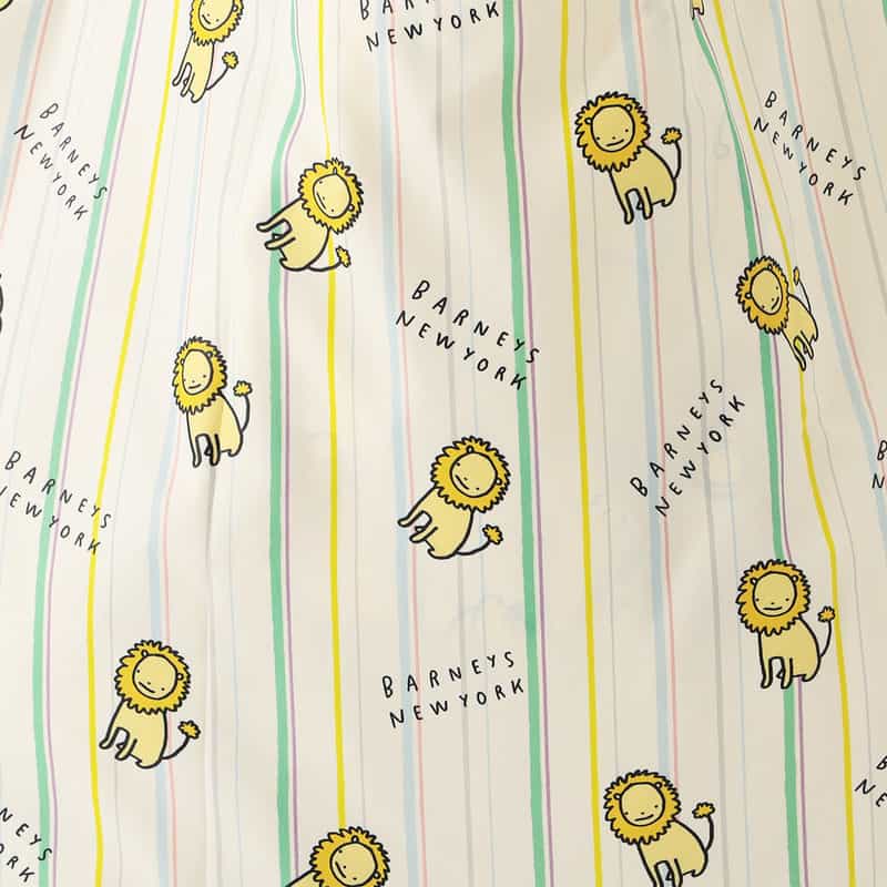 BARNEYS NEW YORK ライオンプリント2WAYエコバッグ NONE