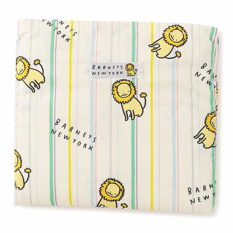 BARNEYS NEW YORK ライオンプリント2WAYエコバッグ NONE