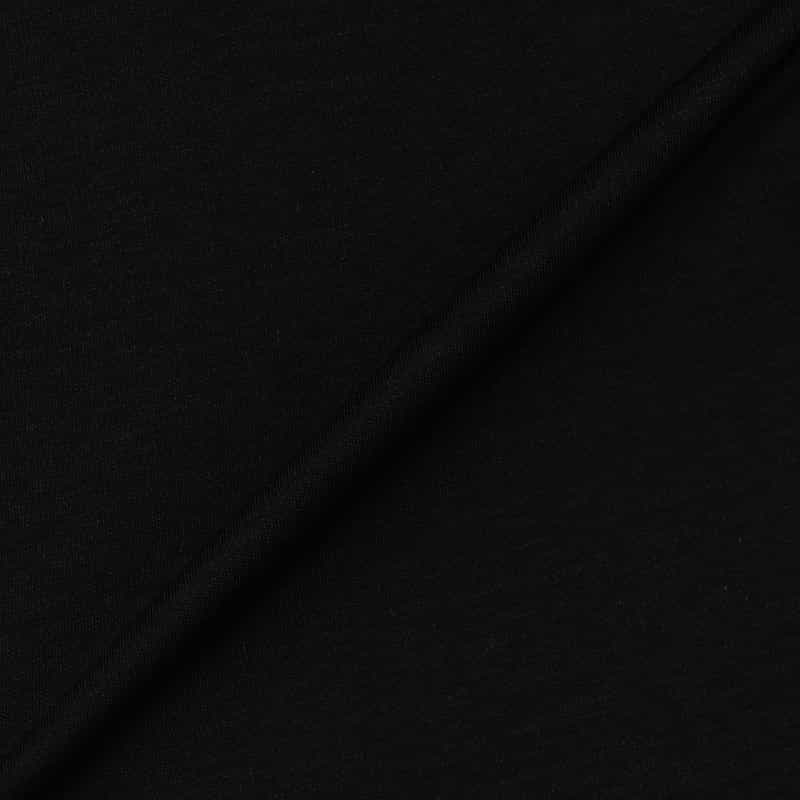 BARNEYS NEW YORK モックネックロングスリーブカットソー BLACK