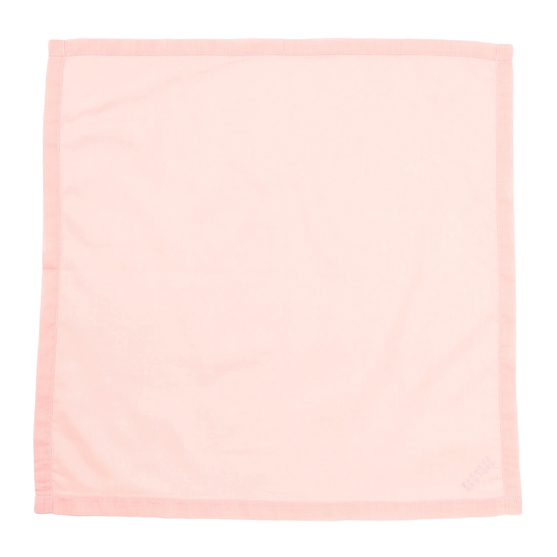 ロゴ刺繍ハンカチ