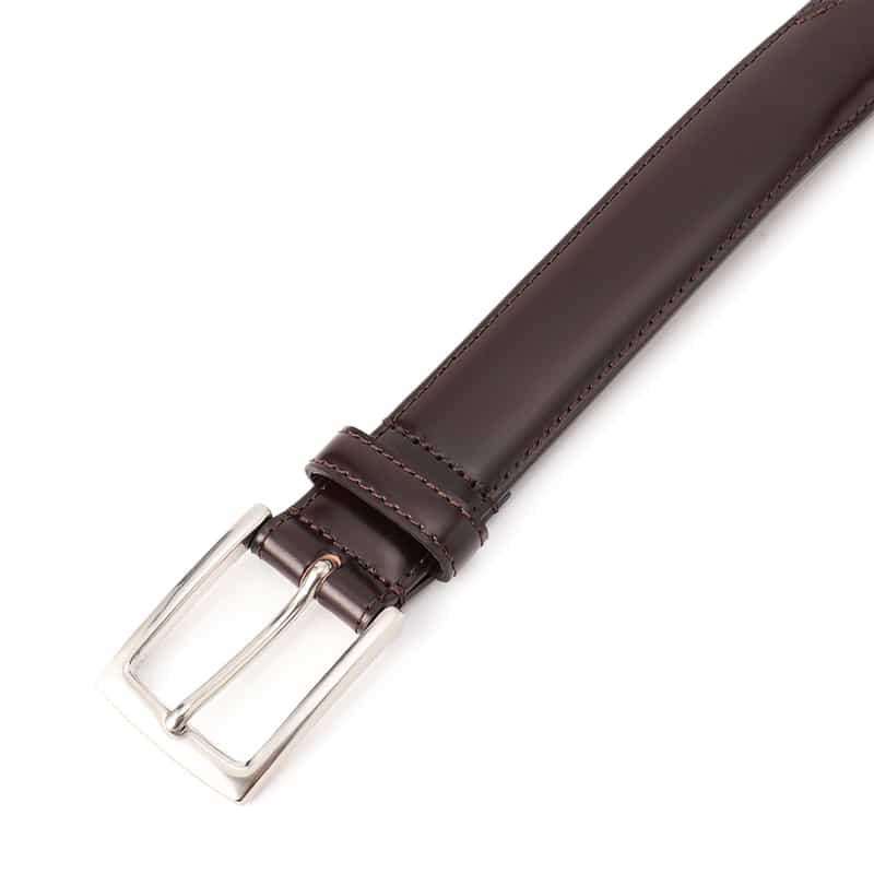 BARNEYS NEW YORK コードヴァンベルト 30mm DARK BROWN