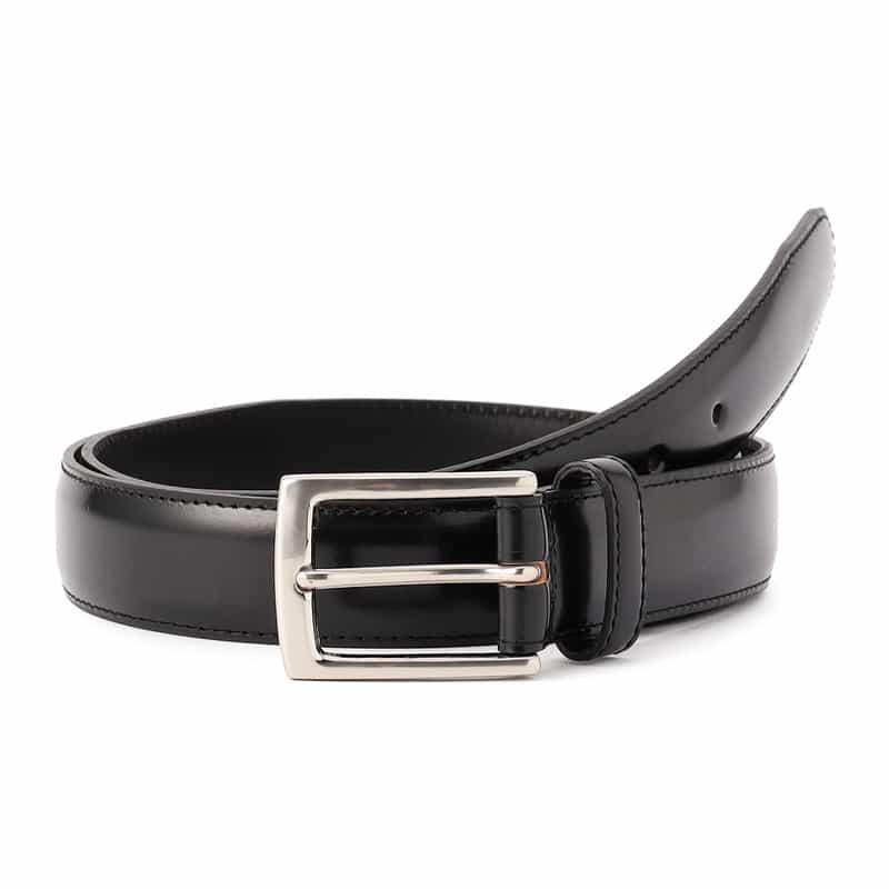 BARNEYS NEW YORK コードヴァンベルト 30mm BLACK