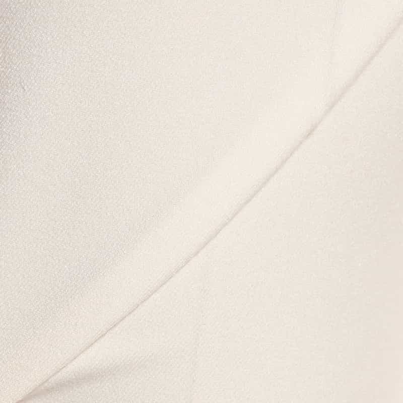 BARNEYS NEW YORK ウォッシャブルバックウエストゴムスリムクロップドパンツ OFF WHITE