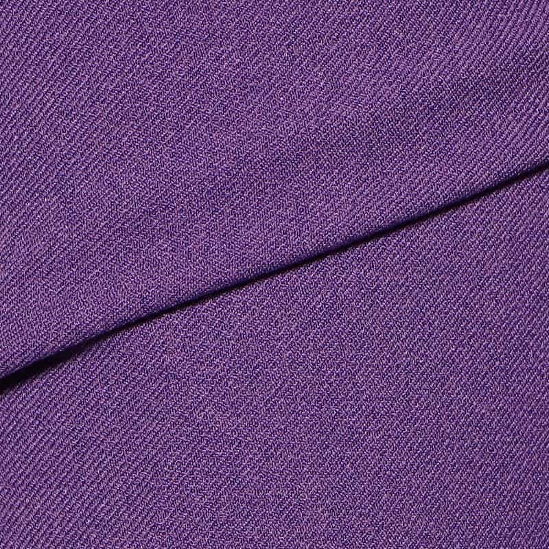 BARNEYS NEW YORK ウォッシャブルバックウエストゴムスリムクロップドパンツ PURPLE