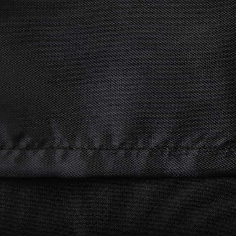 BARNEYS NEW YORK ダブルクロス素材 ストレートパンツ BLACK