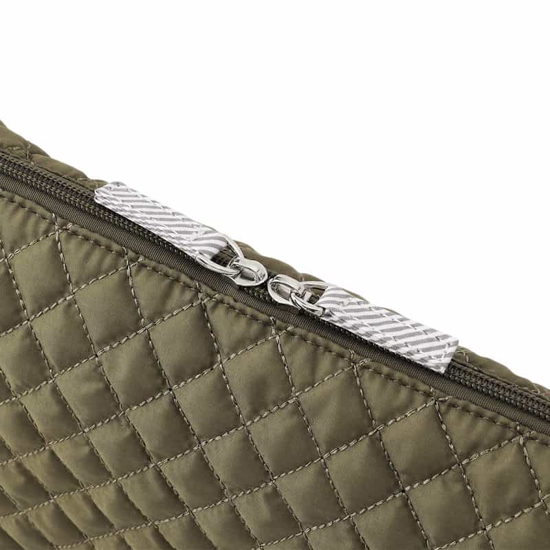 BARNEYS NEW YORK ライオンキルティングポーチ KHAKI