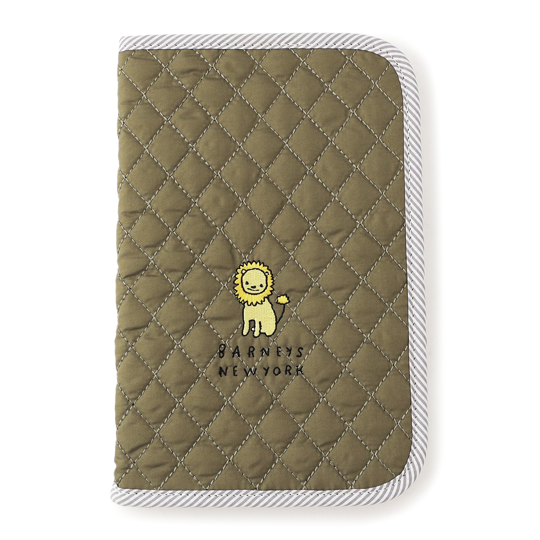 ライオンキルティング母子手帳ケース　（L）