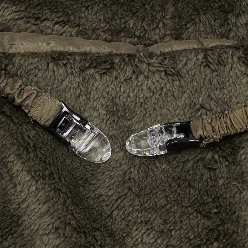 BARNEYS NEW YORK 抱っこひも用ライオンキルティングケープブランケット KHAKI