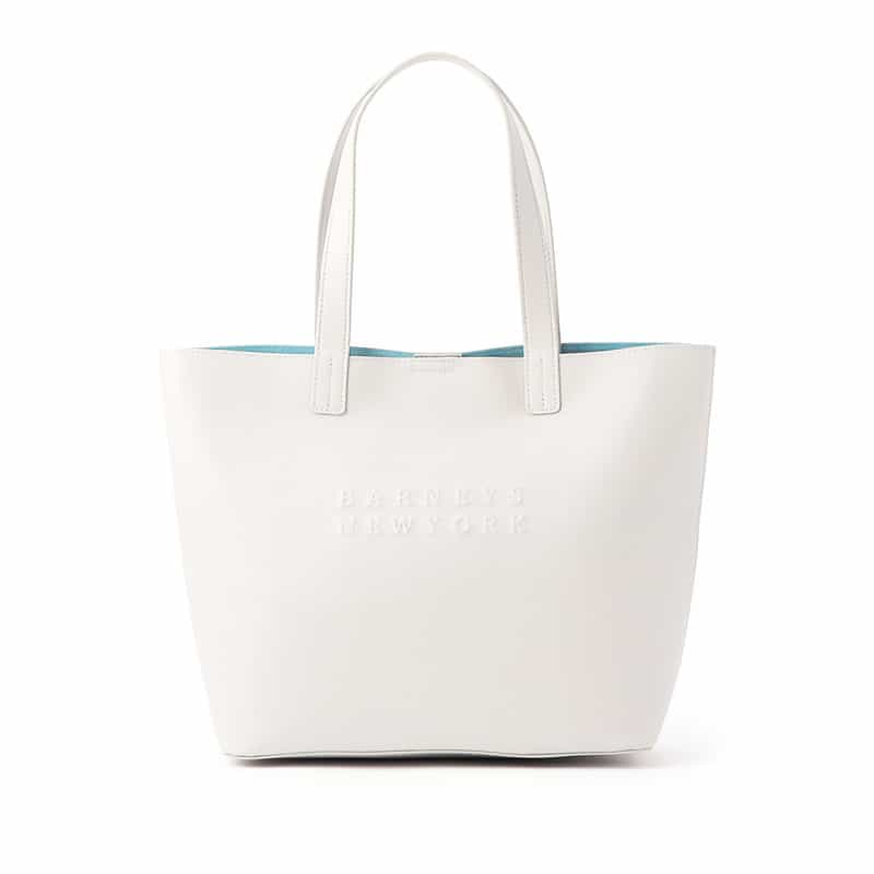 BARNEYS NEW YORK ロゴトートバッグ （Ｍ） LIGHT GRAY
