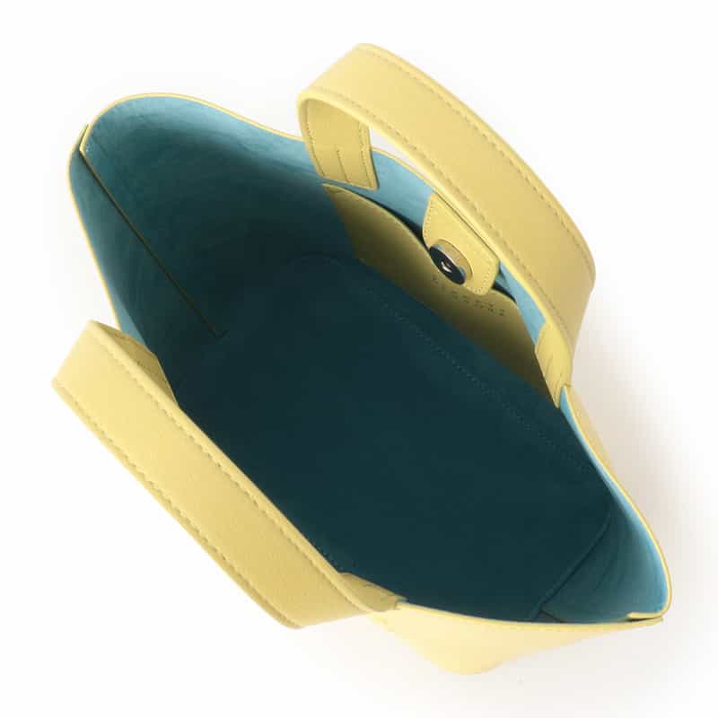 BARNEYS NEW YORK ロゴトートバッグ (S) YELLOW