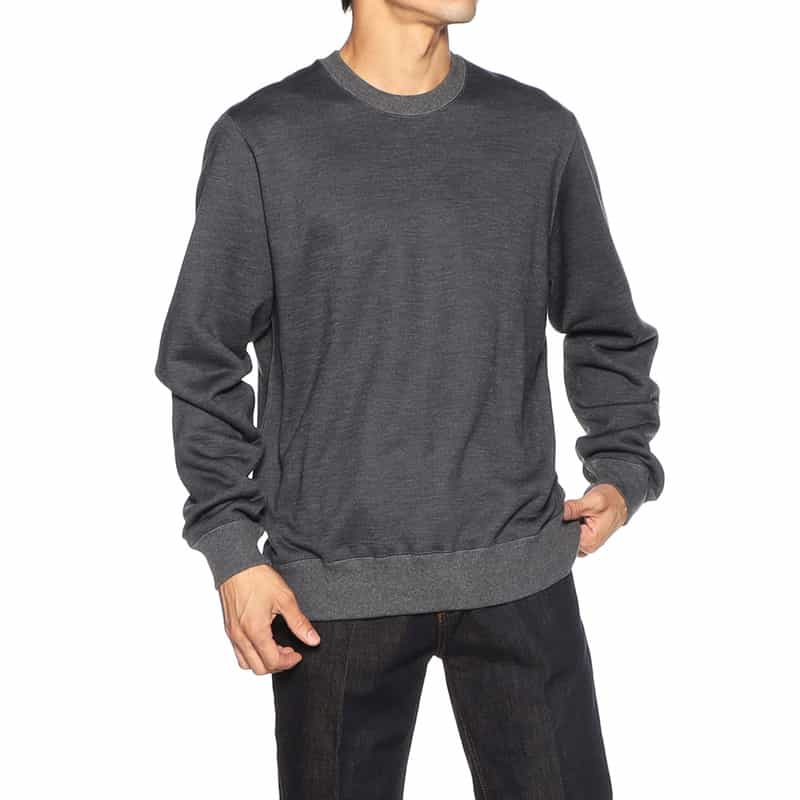 BARNEYS NEW YORK スエットプルオーバー GRAY