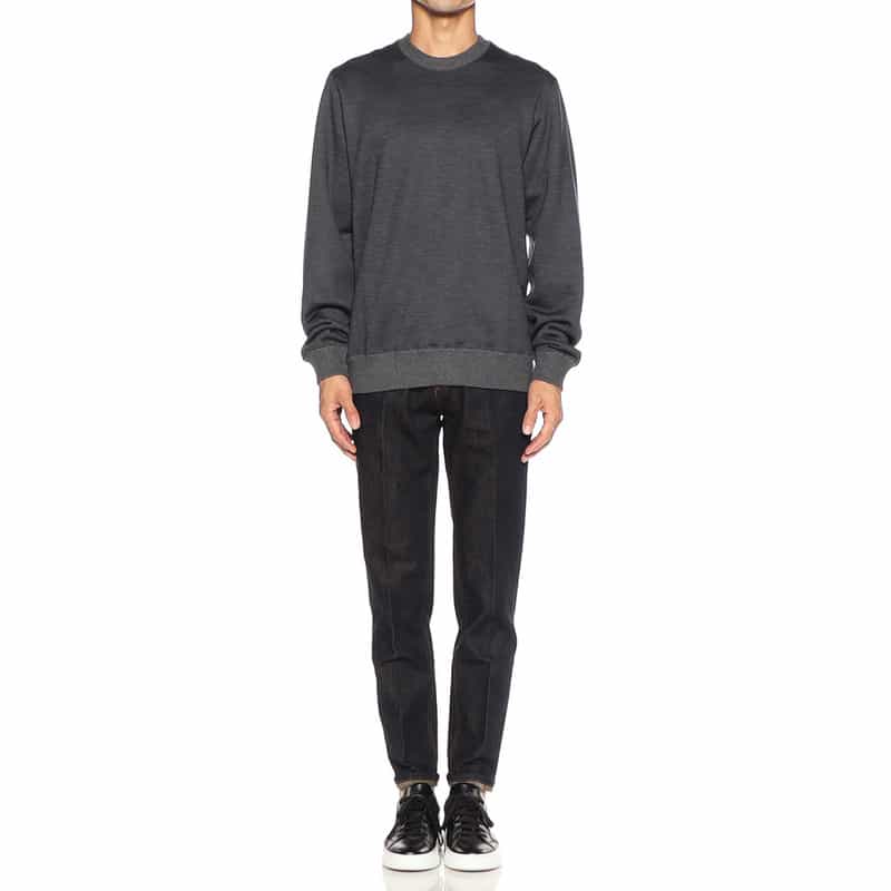 BARNEYS NEW YORK スエットプルオーバー GRAY