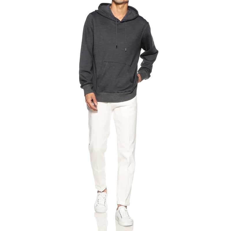 BARNEYS NEW YORK スエットパーカー GRAY