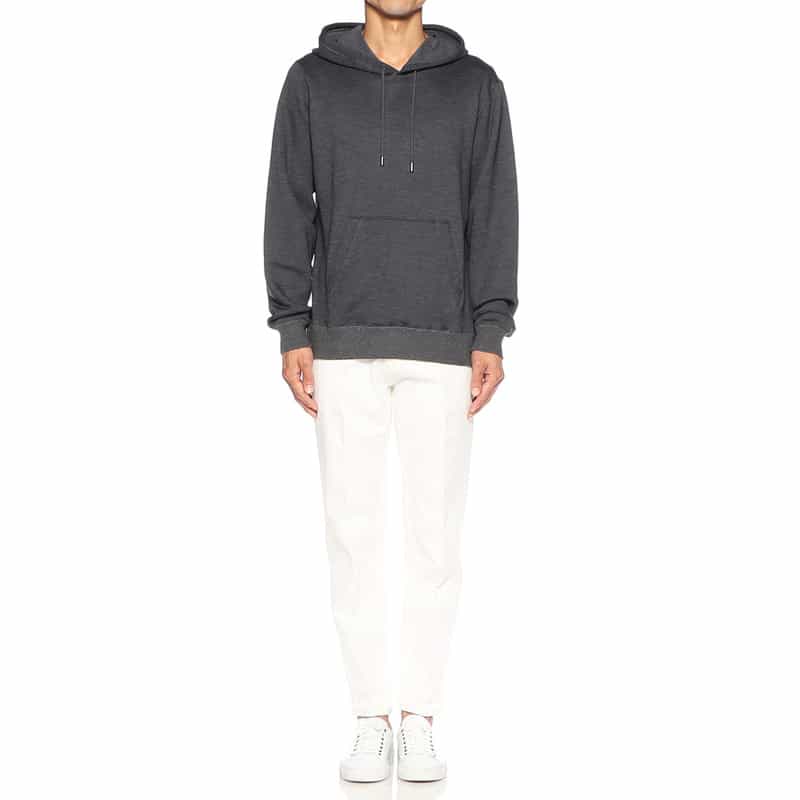 BARNEYS NEW YORK スエットパーカー GRAY