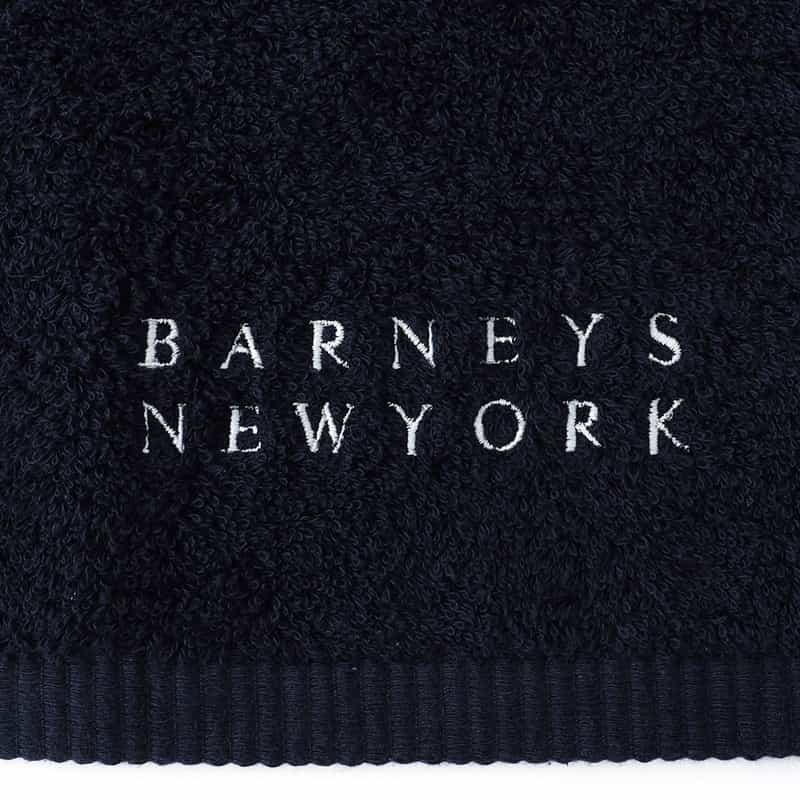 BARNEYS NEW YORK ゲストタオル NAVY