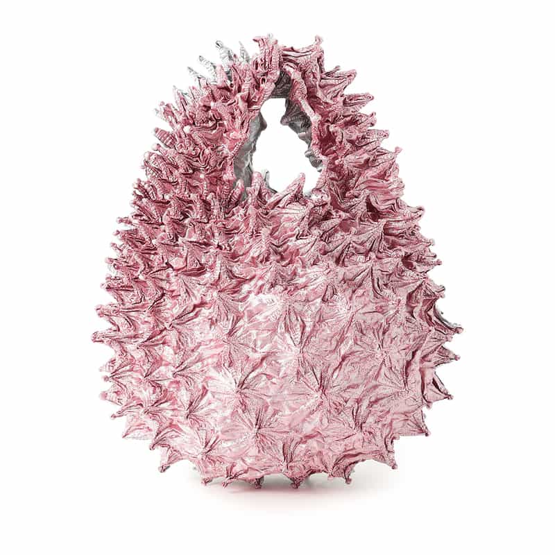 BUNZABURO 限定絞りバッグ PINK