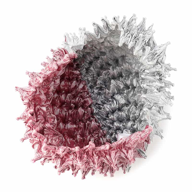 BUNZABURO 限定絞りバッグ PINK