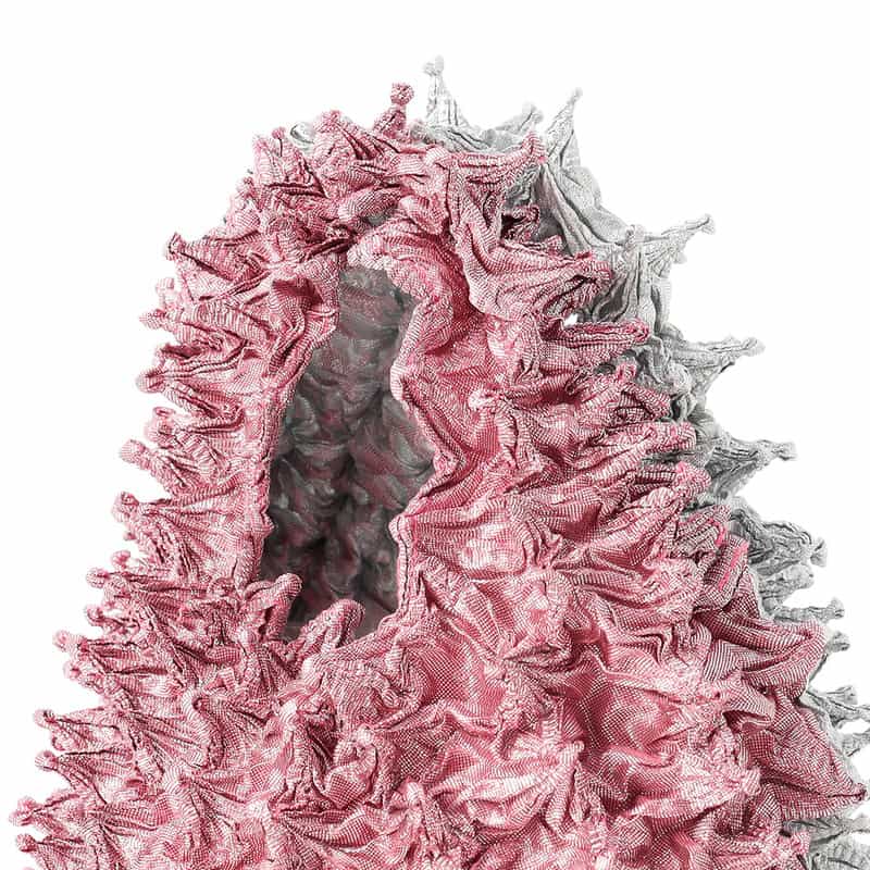 BUNZABURO 限定絞りバッグ PINK