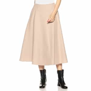 メルトンジャージーフレアスカート