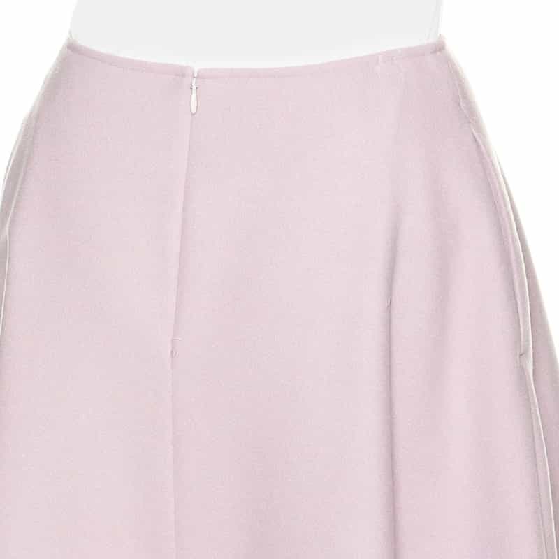 BARNEYS NEW YORK メルトンジャージーフレアスカート LIGHT PURPLE