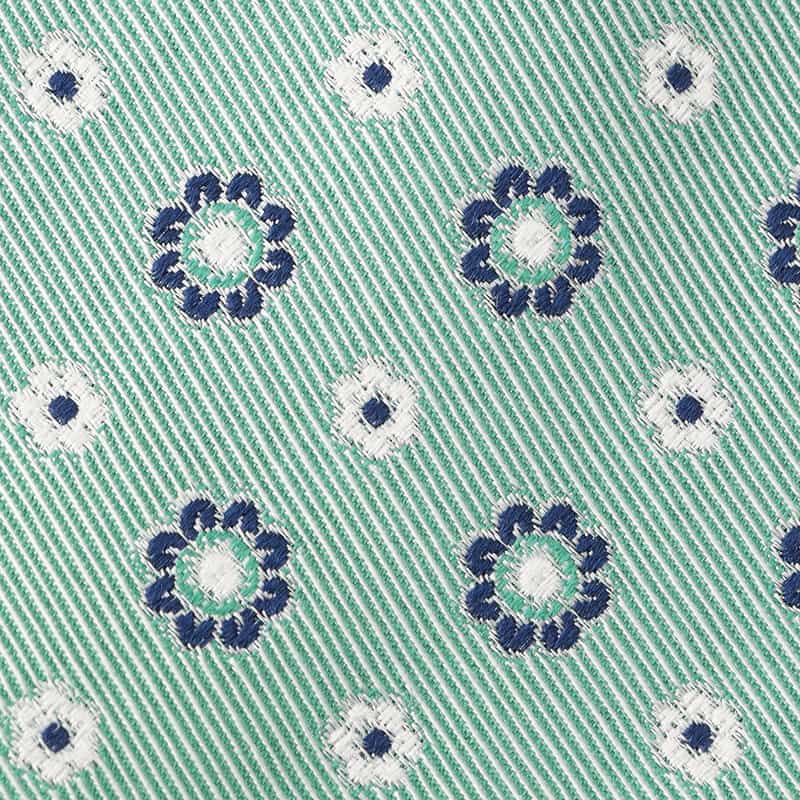 STEFANO BIGI 花柄タイ GREEN