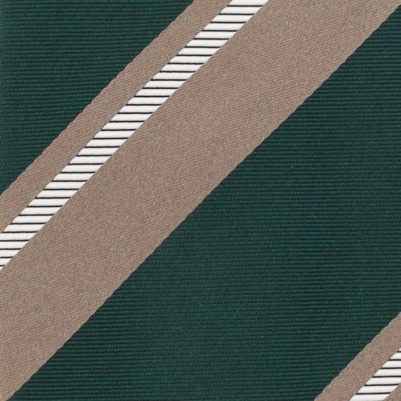 STEFANO BIGI ワイドストライプ柄タイ GREEN