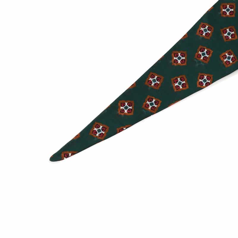 STEFANO BIGI トライアングルネッカチーフ GREEN