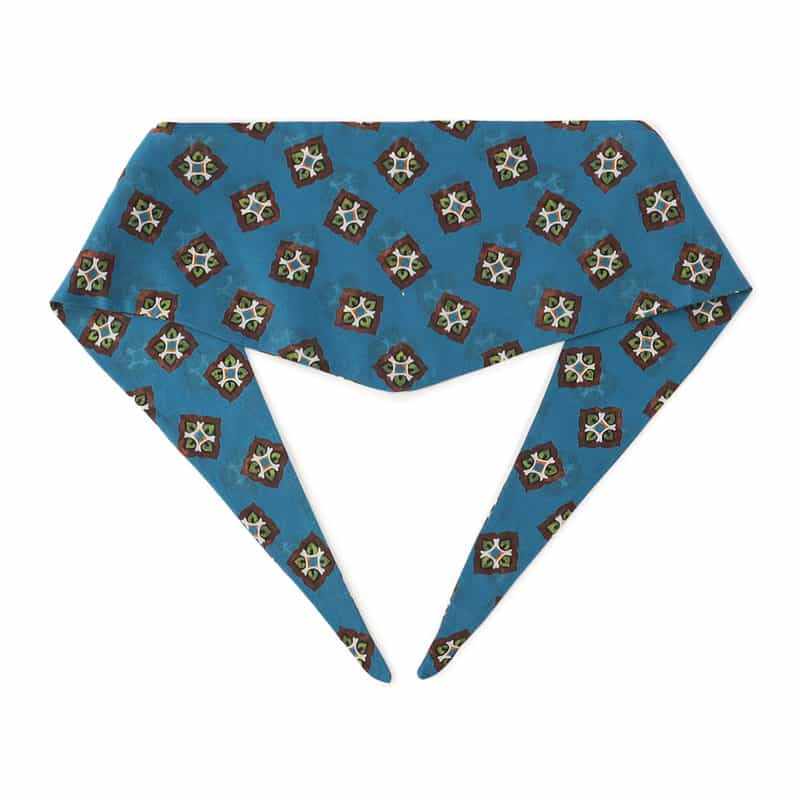 STEFANO BIGI トライアングルネッカチーフ BLUE