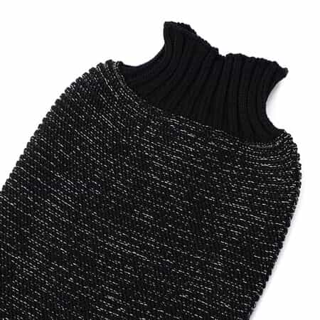 新品未使用CFCLシーエフシーエルニットロンググローブ手袋黒シルバー