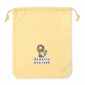 人気完売品新品フェイラー　バーニーズニューヨーク　巾着バッグ　ライオン　アニマル フェイラー バーニーズニューヨーク 手付き巾着 ハイジ ライオン
