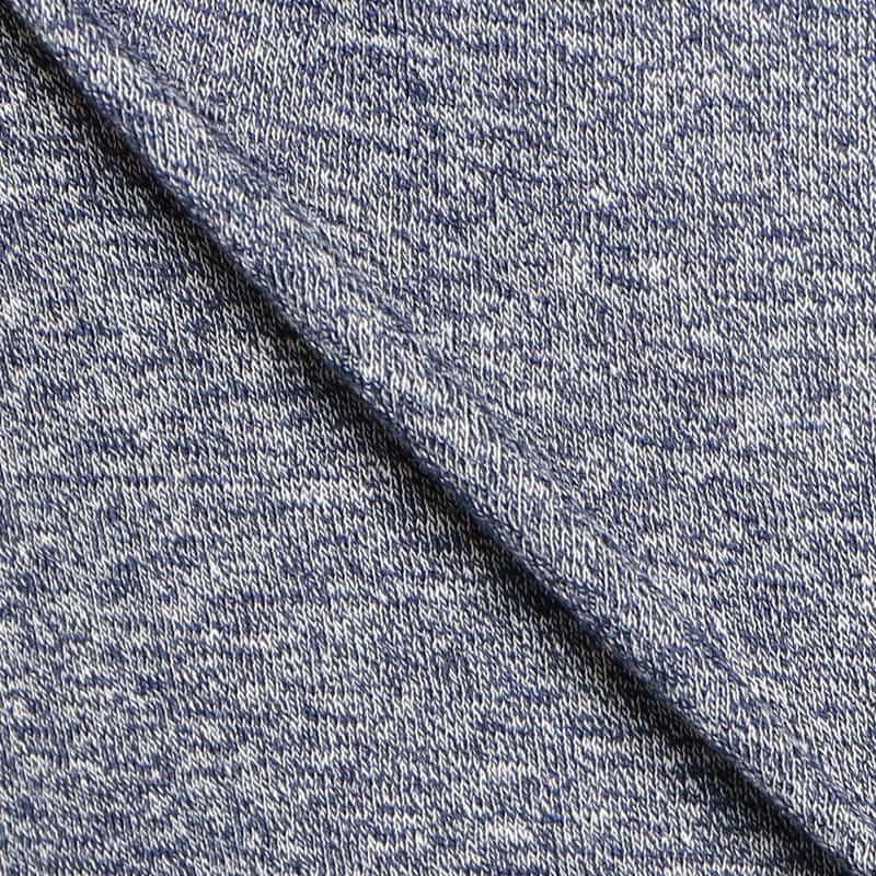 DANIELE FIESOLI リネン×コットンニットTシャツ NAVY