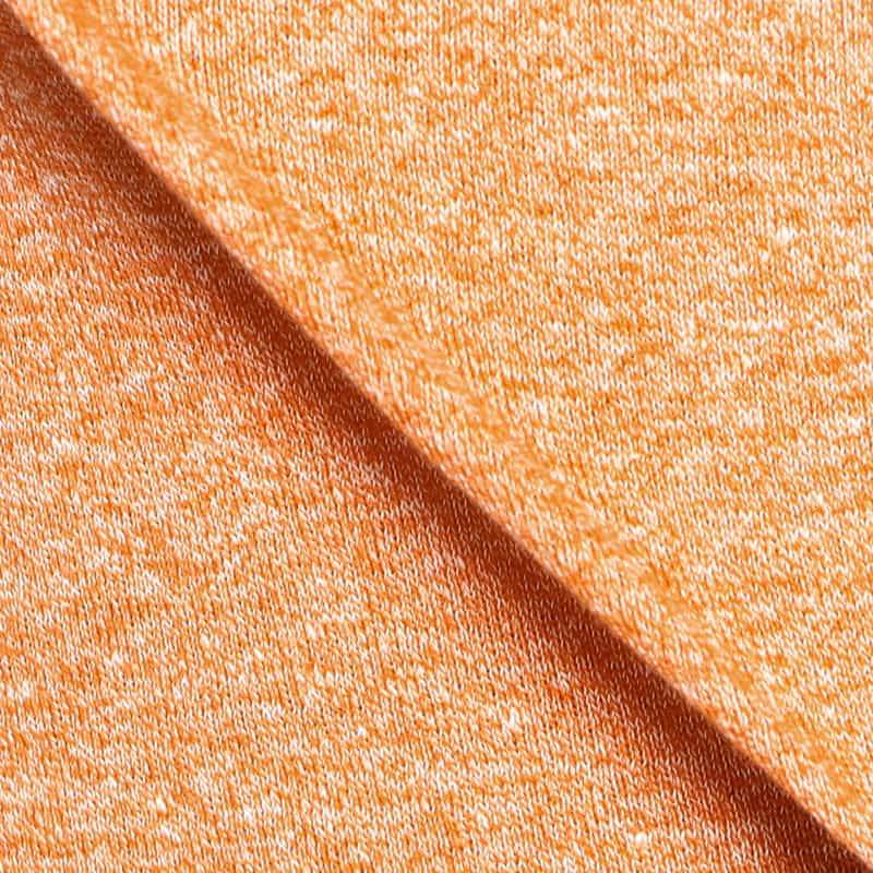 DANIELE FIESOLI リネン×コットンニットTシャツ ORANGE