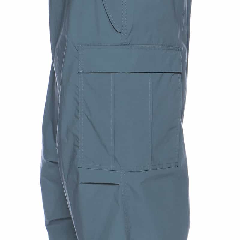 CELLAR DOOR ドローストリングカーゴパンツ BLUE