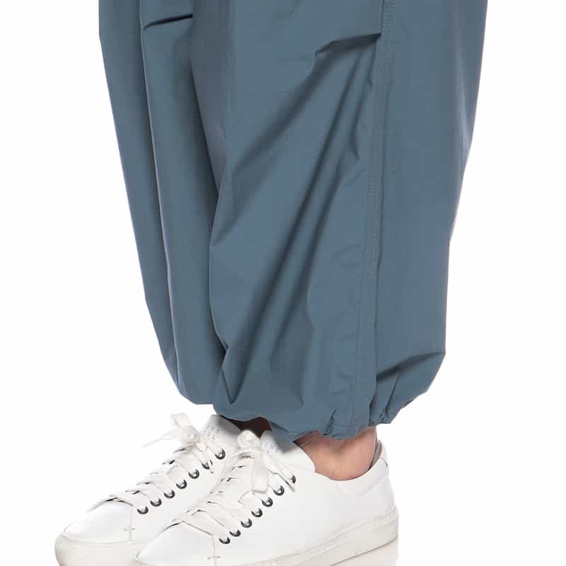 CELLAR DOOR ドローストリングカーゴパンツ BLUE