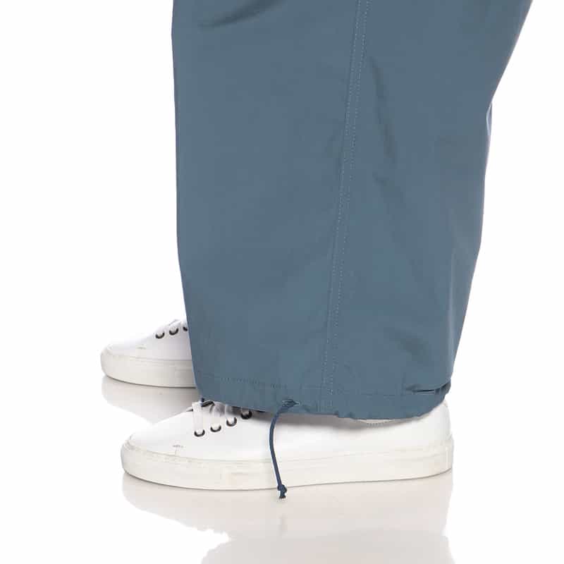 CELLAR DOOR ドローストリングカーゴパンツ BLUE