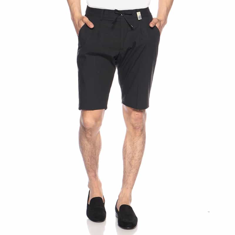 GIABSARCHIVIO ワンタックショーツ "MAGNIFICO" BLACK