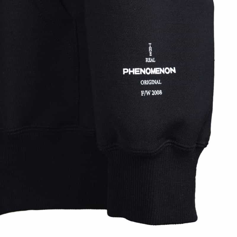 PHENOMENON マルチカラーコードジップアップフーディ BLACK