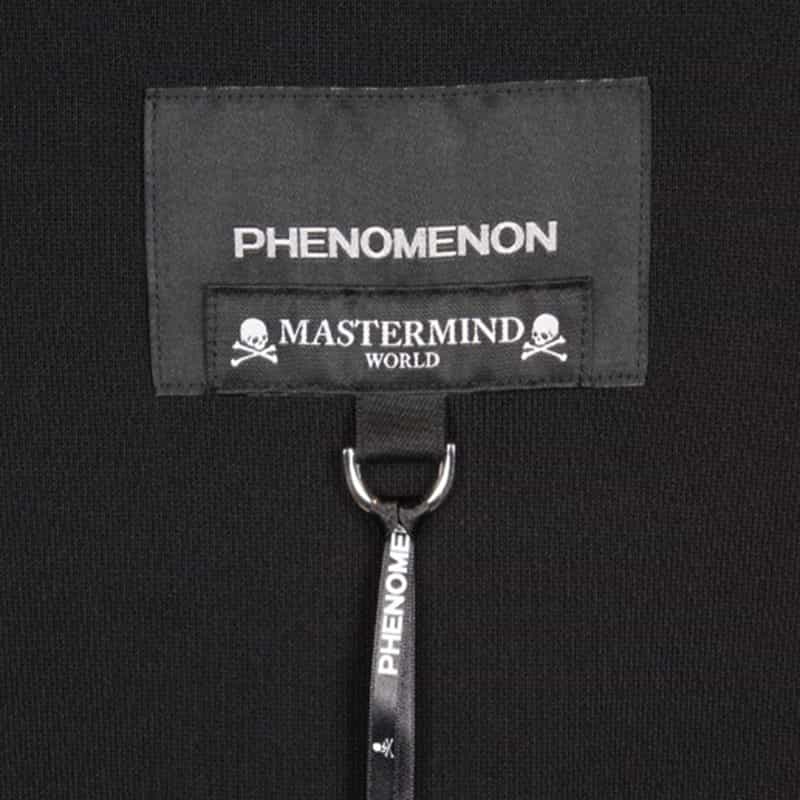 PHENOMENON マルチカラーコードジップアップフーディ BLACK