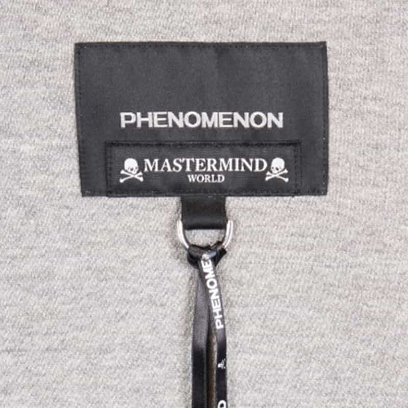 PHENOMENON マルチカラーコードジップアップフーディ GRAY