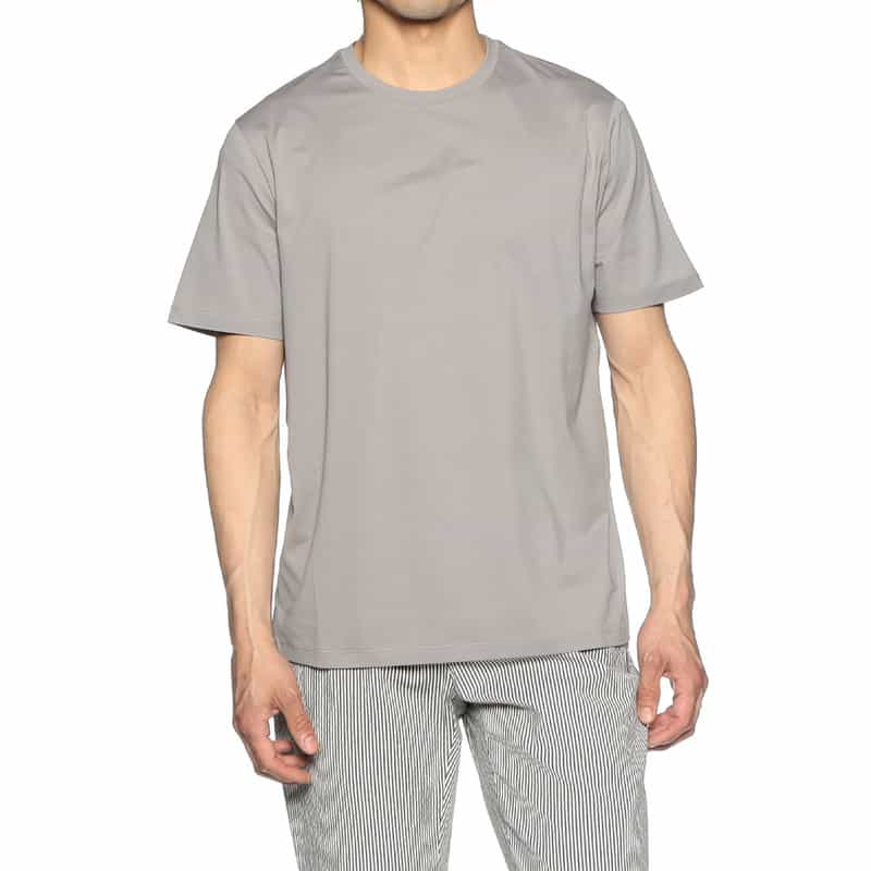 HERNO ストレッチジャージーカットソー "JG000174U" LIGHT GRAY